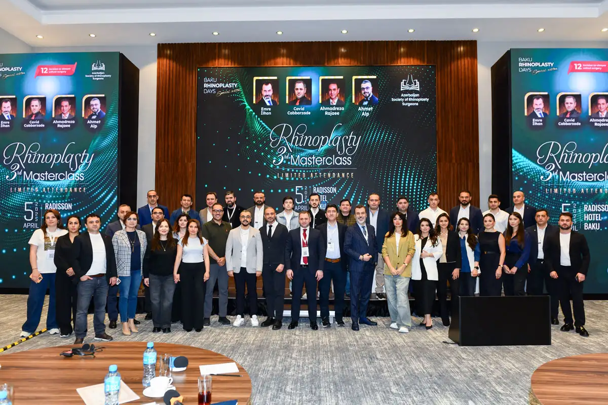 3-cü Rinoplastika Masterklassının iştirakçıları, Bakı